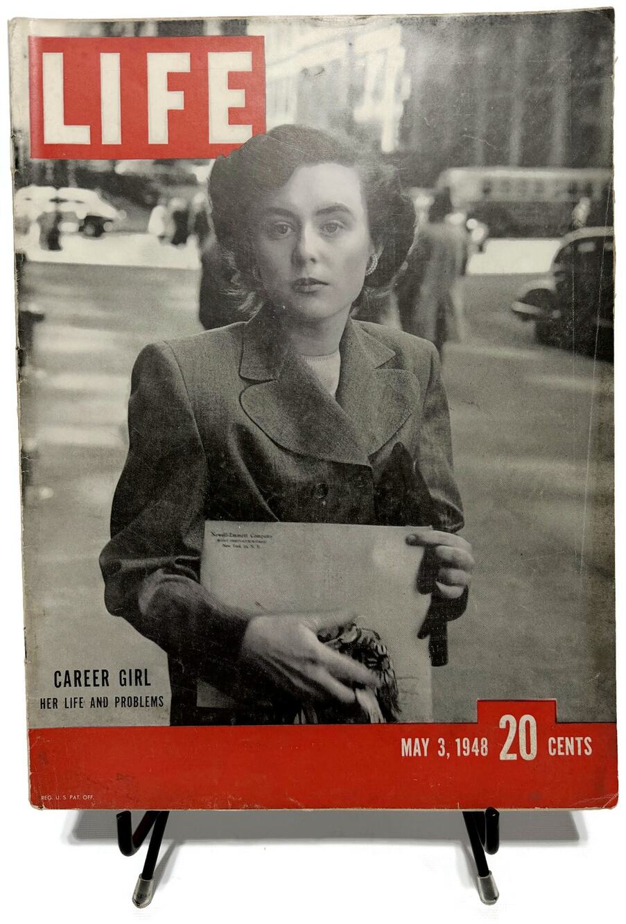 LIFE Magazine May 3 1948 Gwyned Filling Career Girl Photo Essay Italy Election